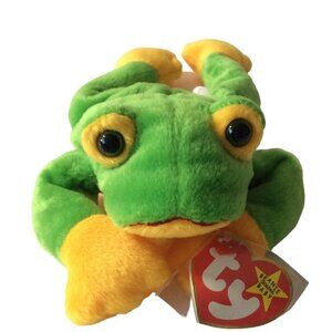 Smoochy the Frog Ty Beanie Baby Collectible 1997 Vintage Rare